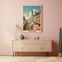 Springtime in Antwerp Poster