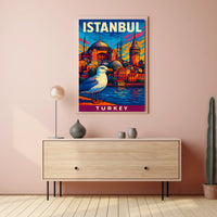 Vibrant Istanbul Poster