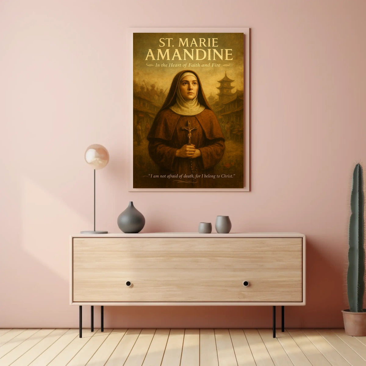 St. Marie Amandine In the Heart of Faith and Fire Poster