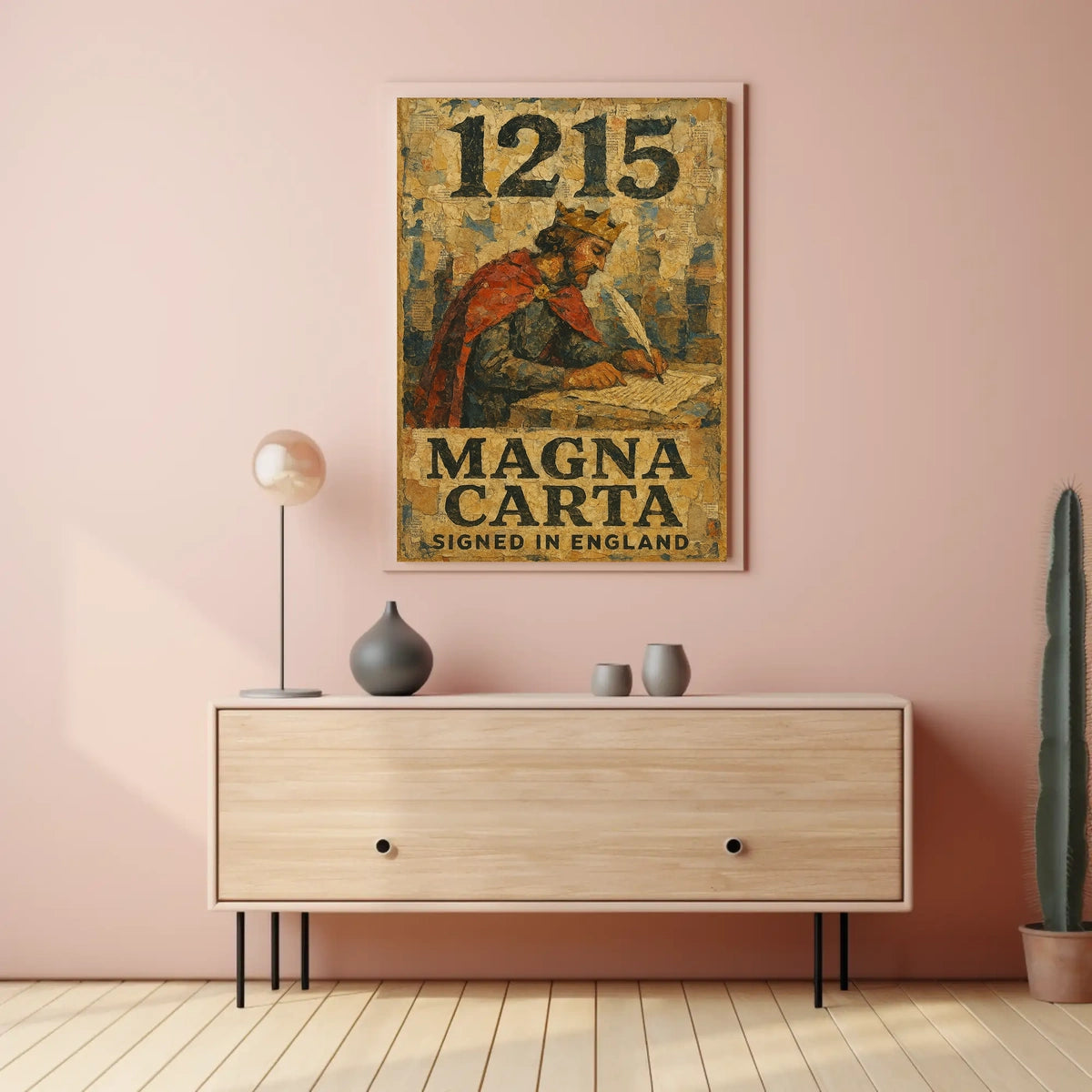 Magna Carta 1215 Poster
