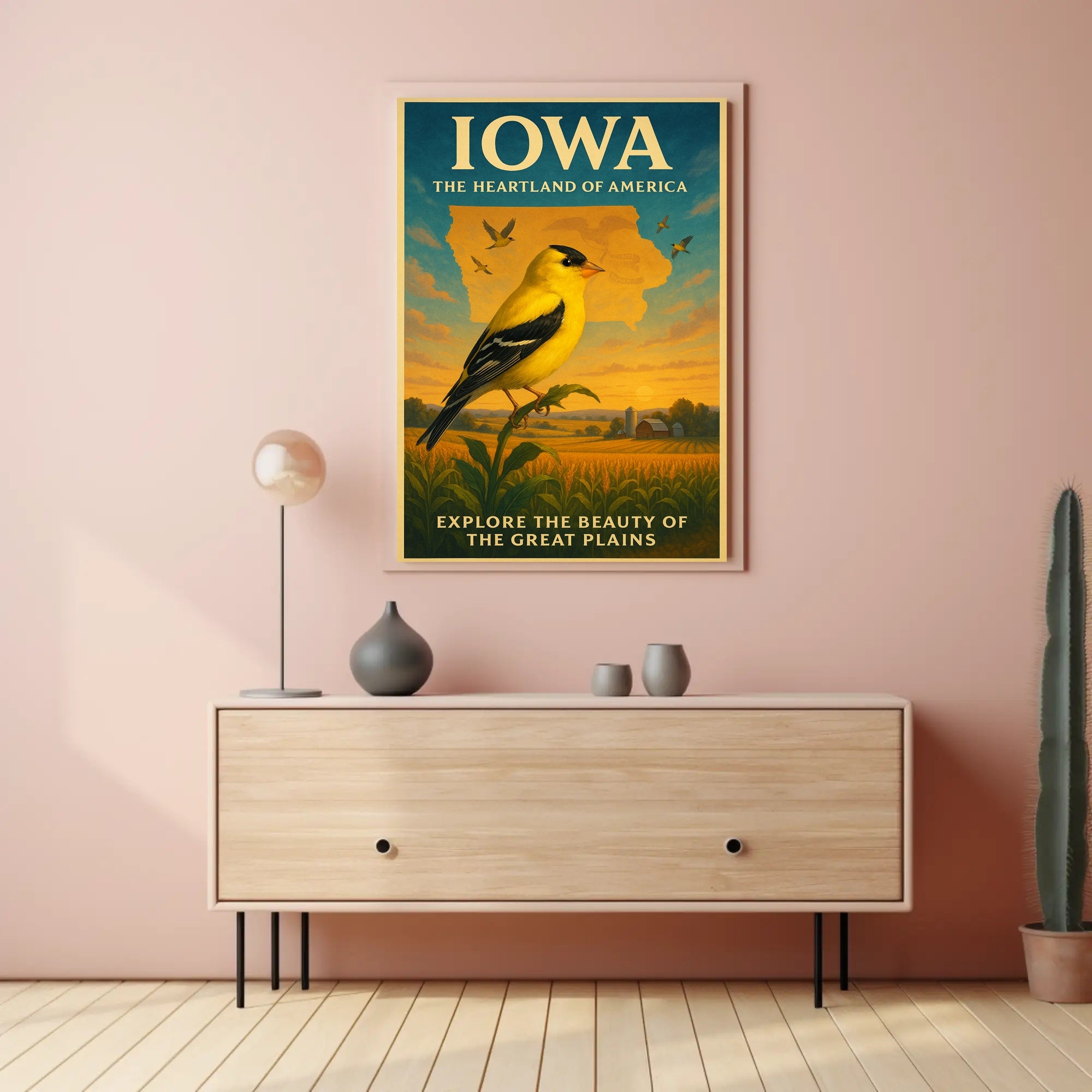 Explore The Beauty Of Iowa Poster