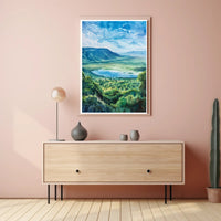 Tranquil Landscape Vista Poster PosterGoat