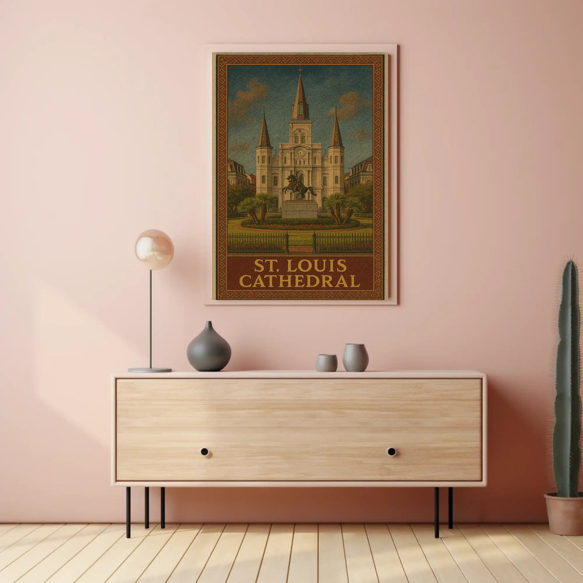 St. Louis Cathedral Poster