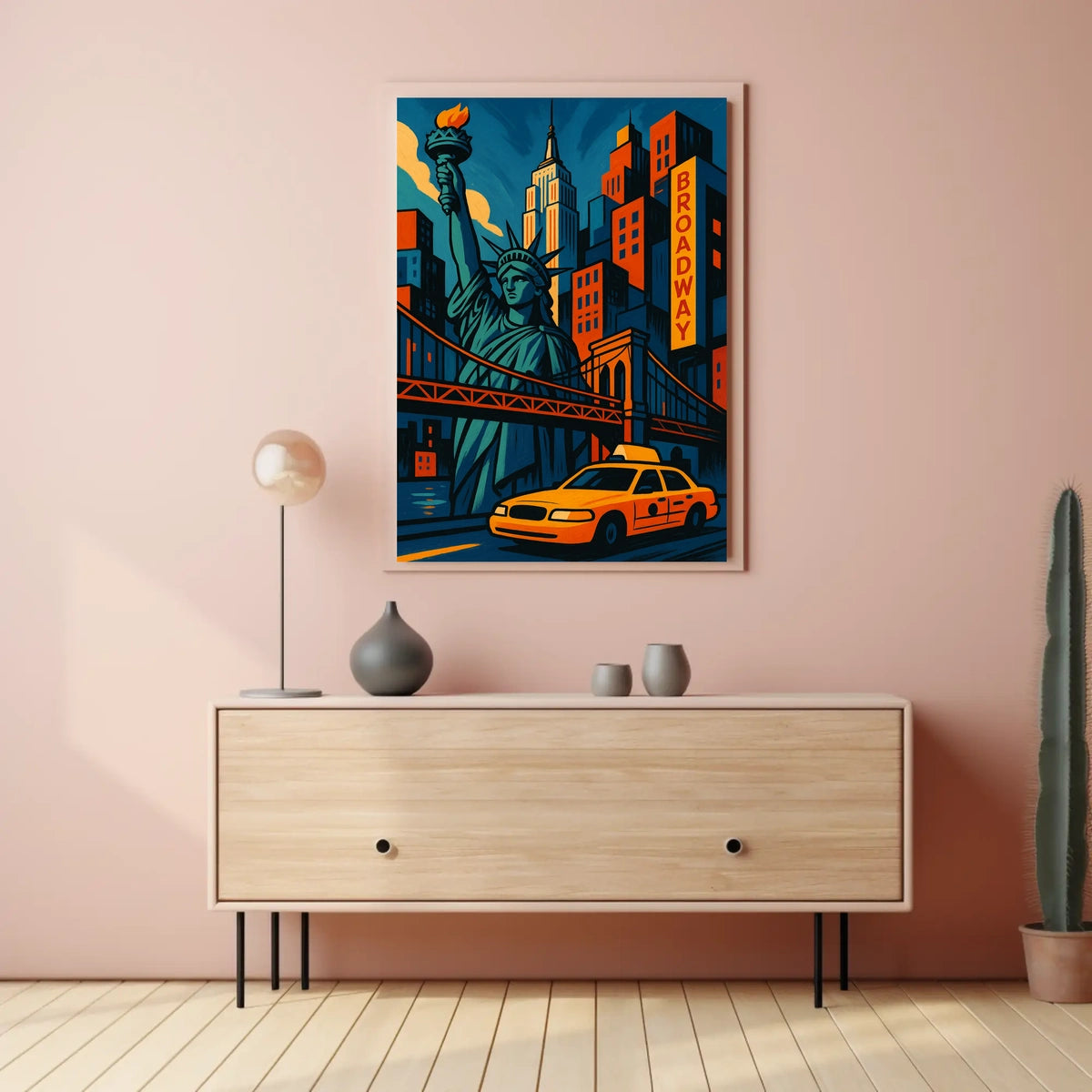 Iconic New York City Poster