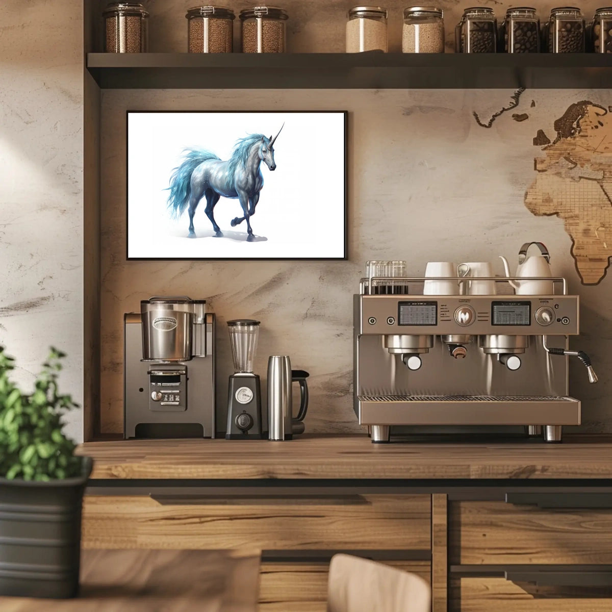 Majestic Unicorn Poster