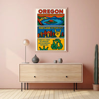 Oregon Pioneering Bottle Deposit Poster