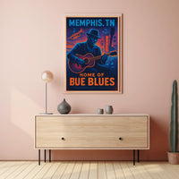 Memphis Blues Poster