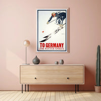 Skiing in Germany Poster PosterGoat