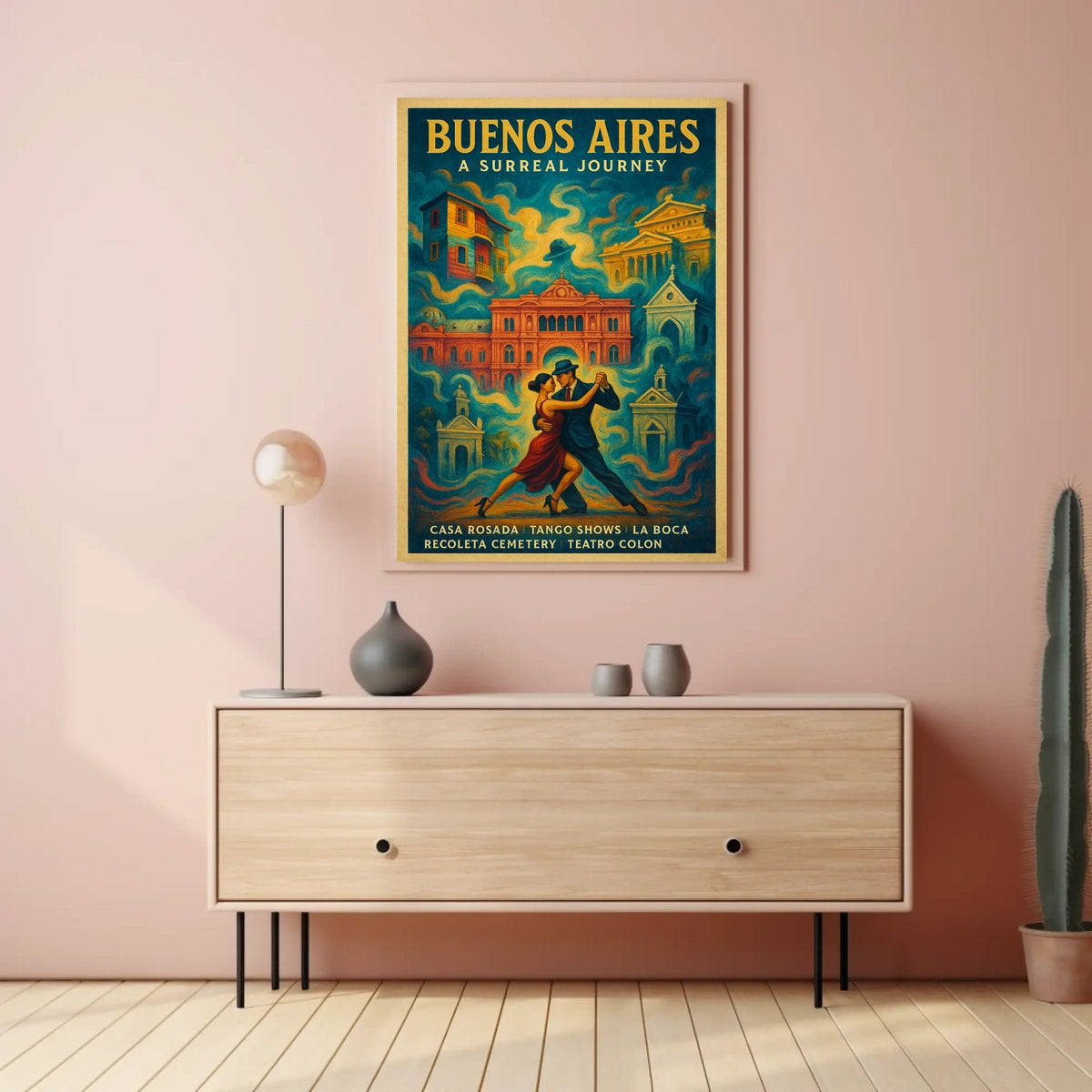 Buenos Aires A Surreal Journey Poster