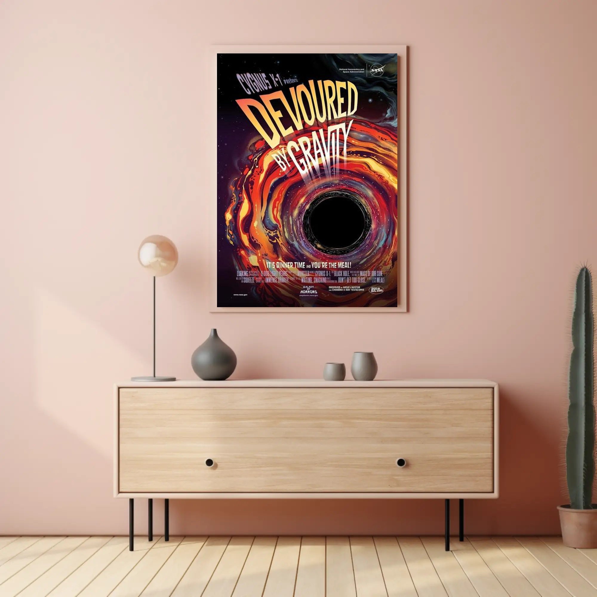 Devoured by Gravity Poster PosterGoat