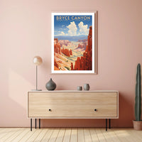 Bryce Canyon National Park Travel Poster