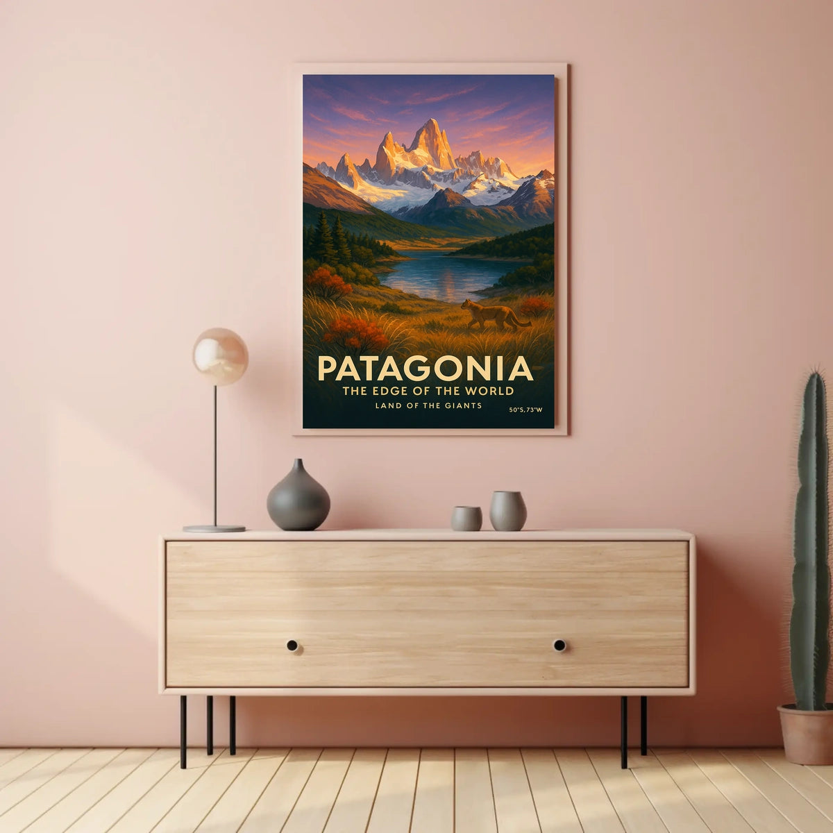 Patagonia The Edge of the World Poster