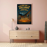 Vultee BT-13 Valiant World War II Trainer Legend Poster PosterGoat