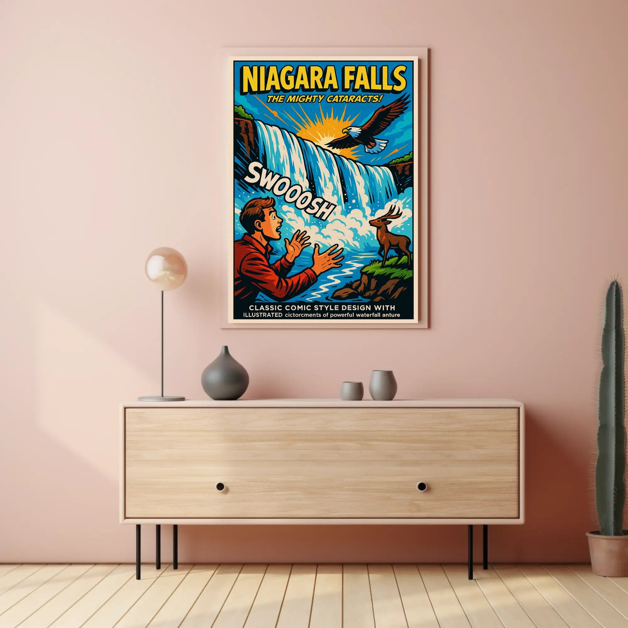 Niagara Falls The Mighty Cataracts Poster PosterGoat