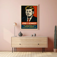John F. Kennedy 35th President Poster