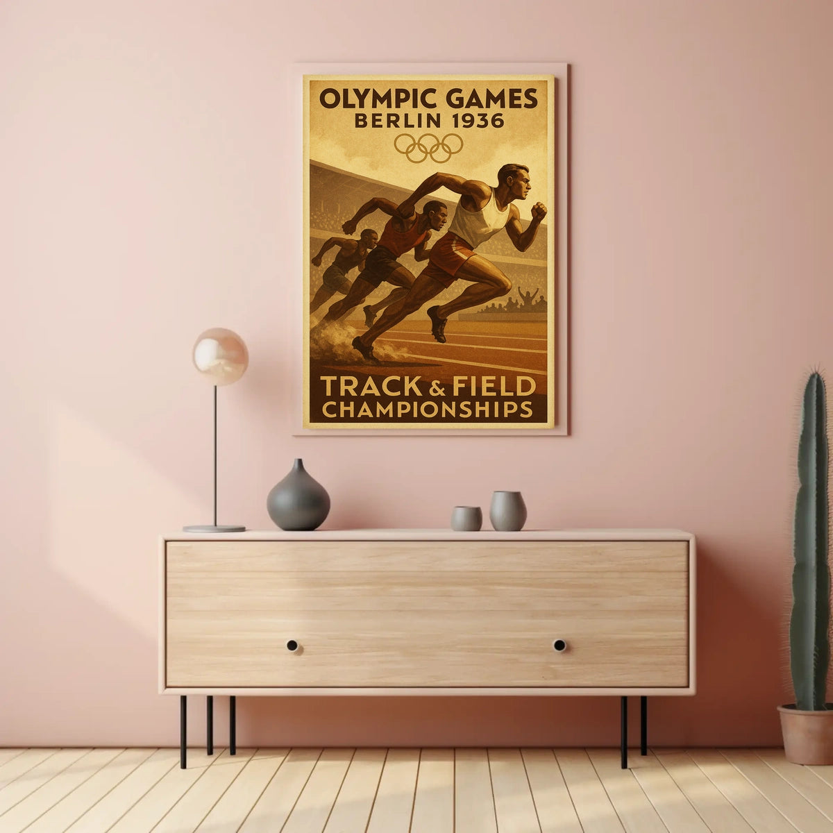 Berlin 1936 Olympic Games Poster