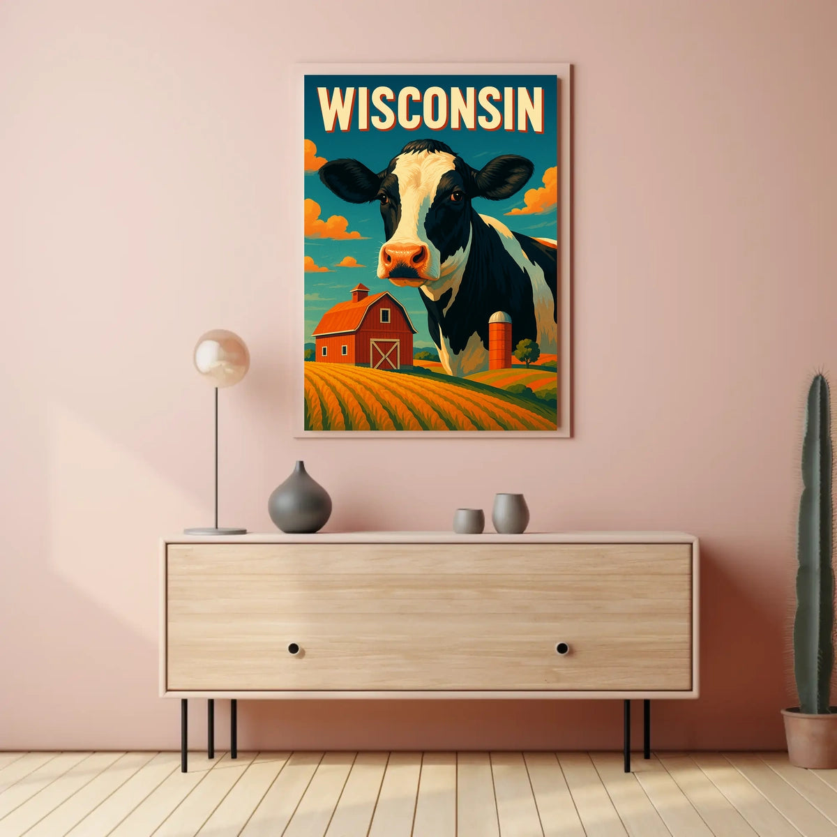 Wisconsin Countryside Charm Poster