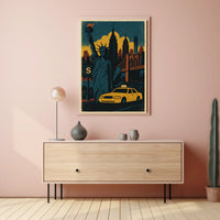 Iconic New York City Poster For Modern Home Decor Fans