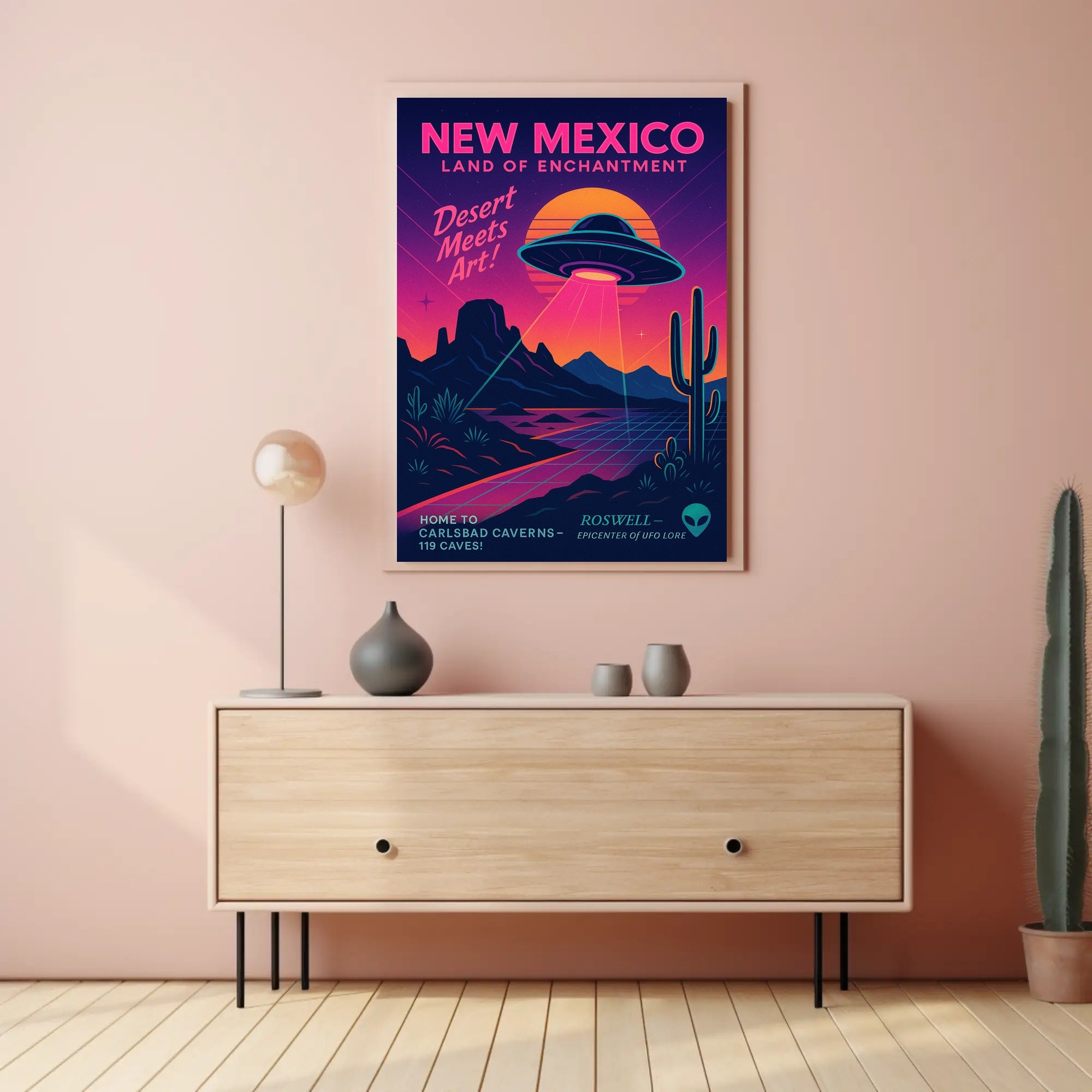 New Mexico Land of Enchantment Poster