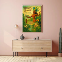 Vibrant Brazil Poster