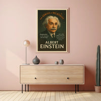 Albert Einstein The Genius of Relativity Poster