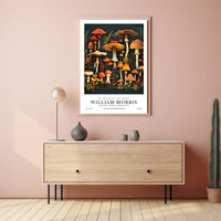 William Morris Cotton Prints Exhibition Poster