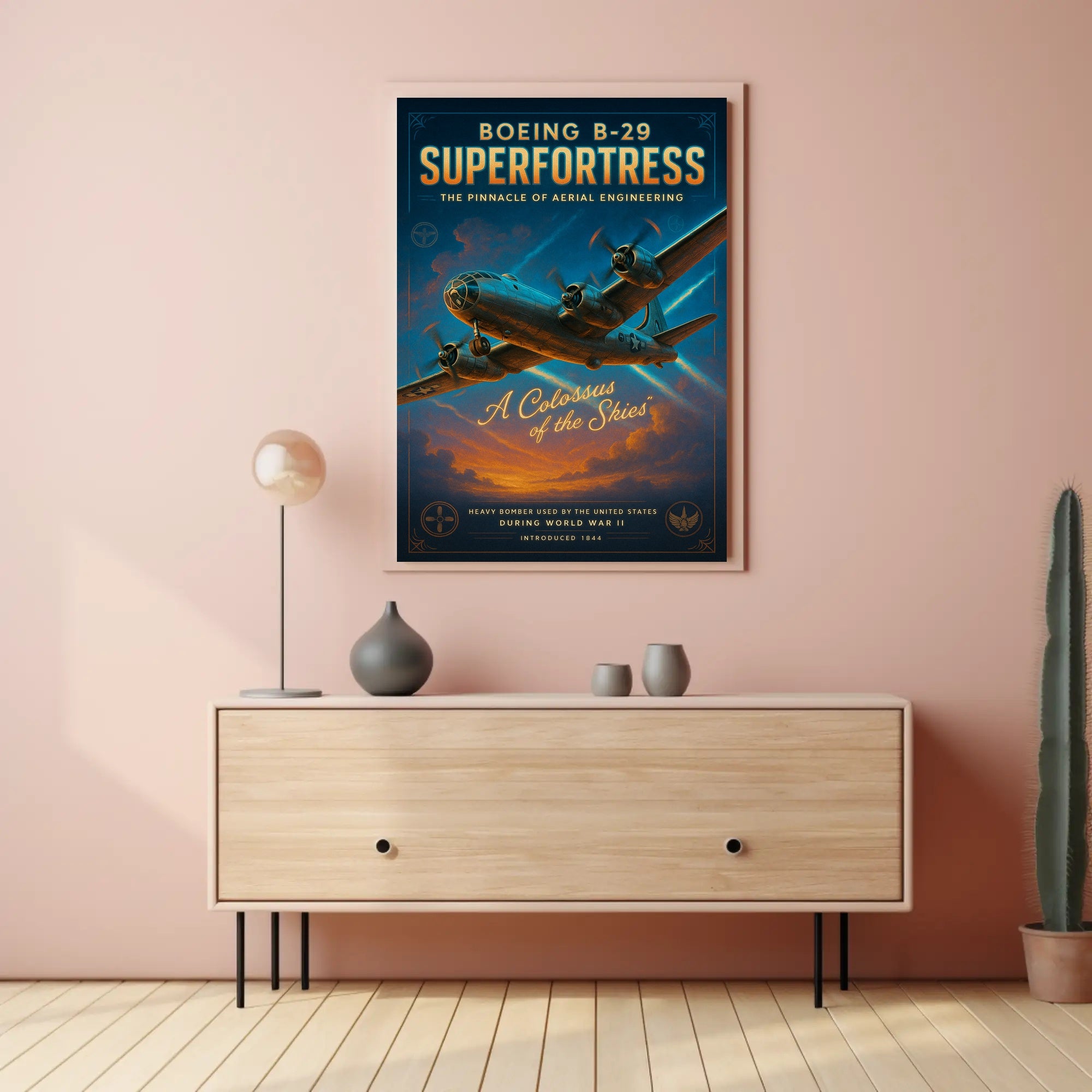 Boeing B-29 Superfortress Poster