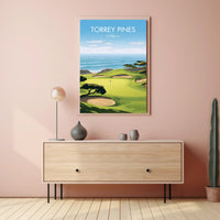 Torrey Pines Scenic View Poster