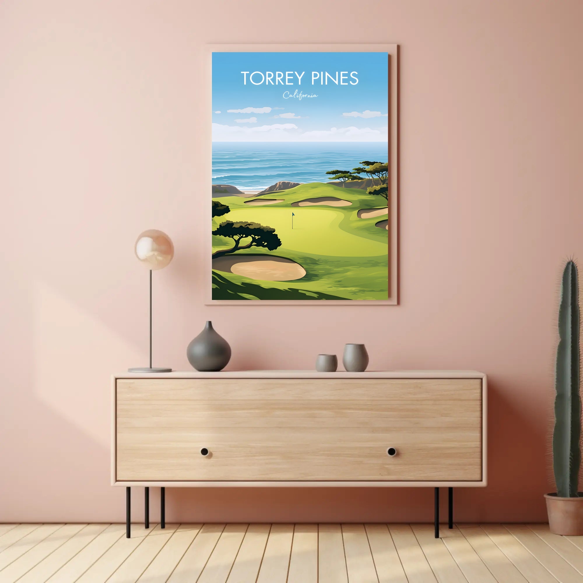 Torrey Pines Scenic View Poster