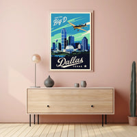 Visit the Big D Poster