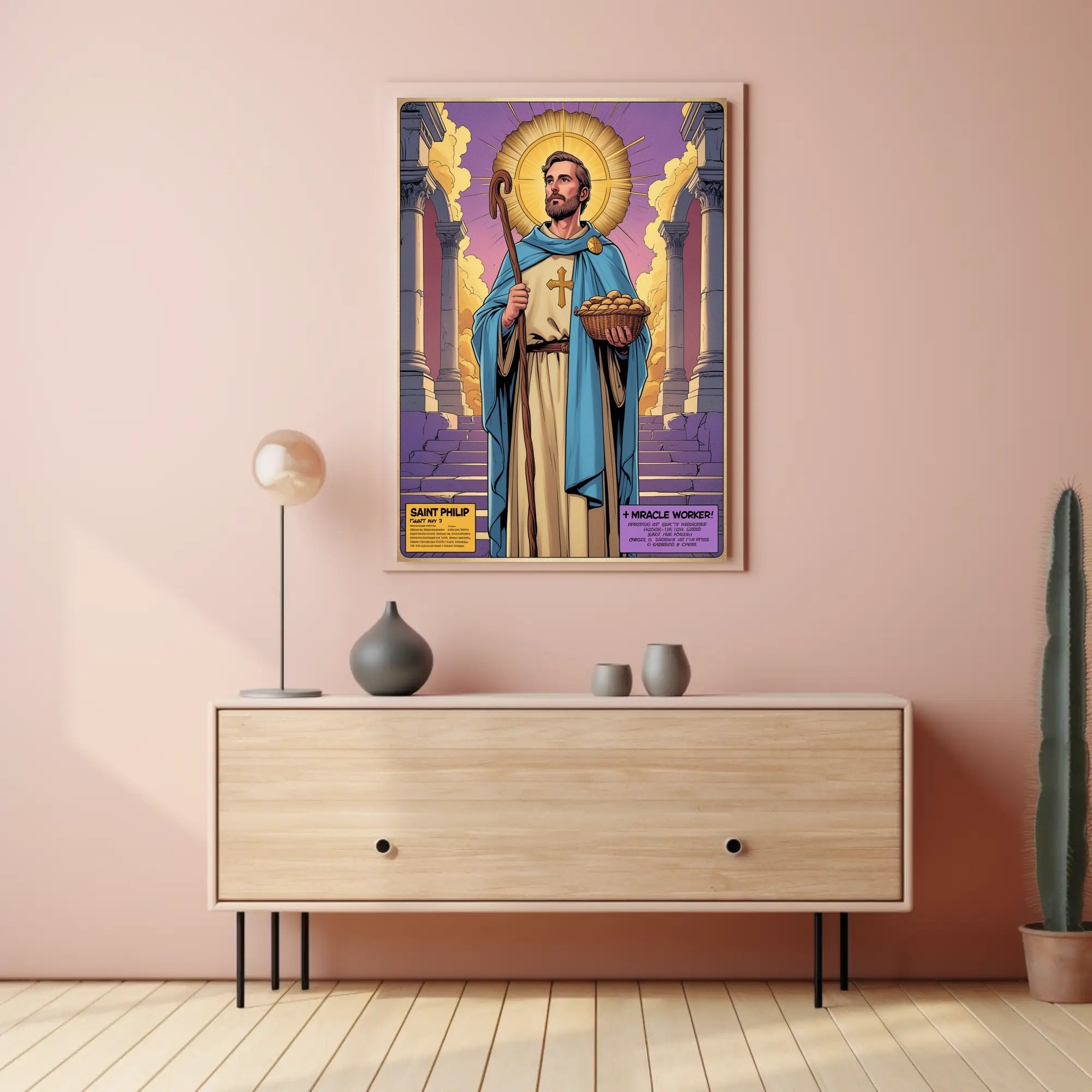 Saint Philip – Miracle Worker Poster PosterGoat
