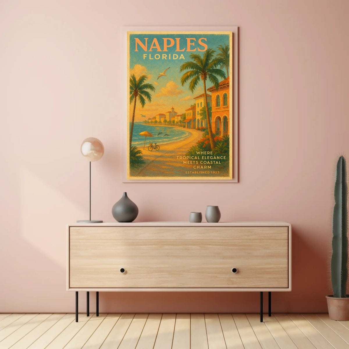 Naples, Florida Coastal Elegance Poster