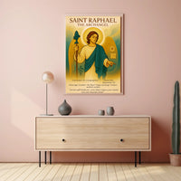 Saint Raphael the Archangel Poster PosterGoat