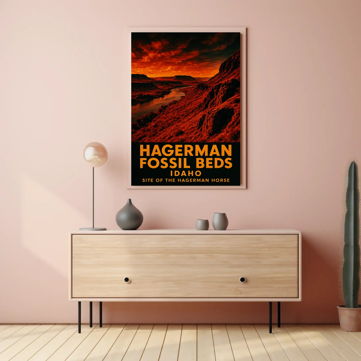 Hagerman Fossil Beds Idaho Poster
