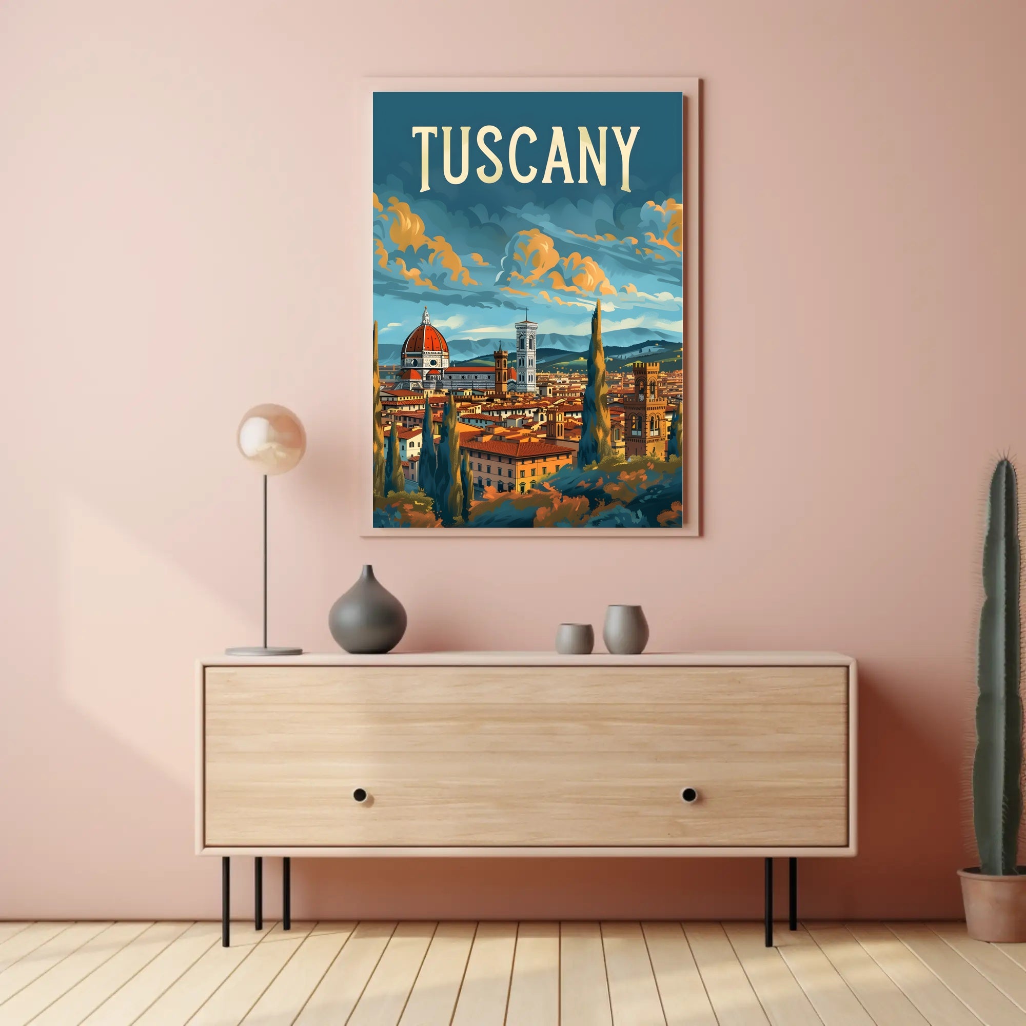 Scenic Tuscany Poster