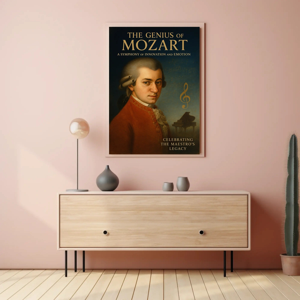 The Genius of Mozart Poster