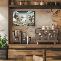 Surreal Architectural Dreamscape Art Poster