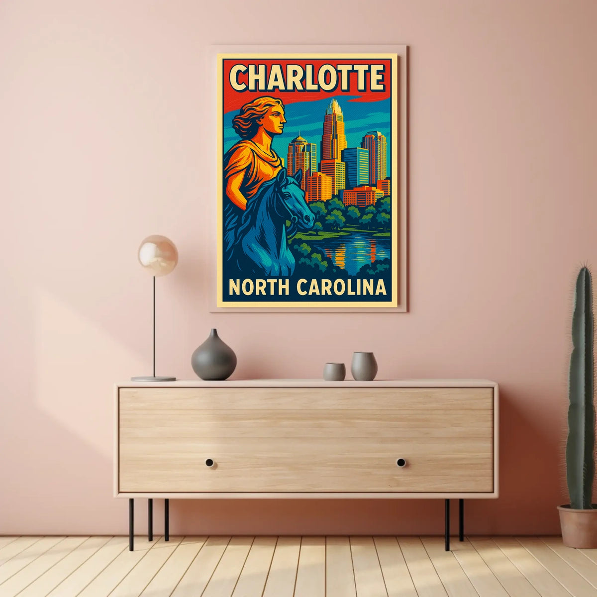 Charlotte, North Carolina Poster