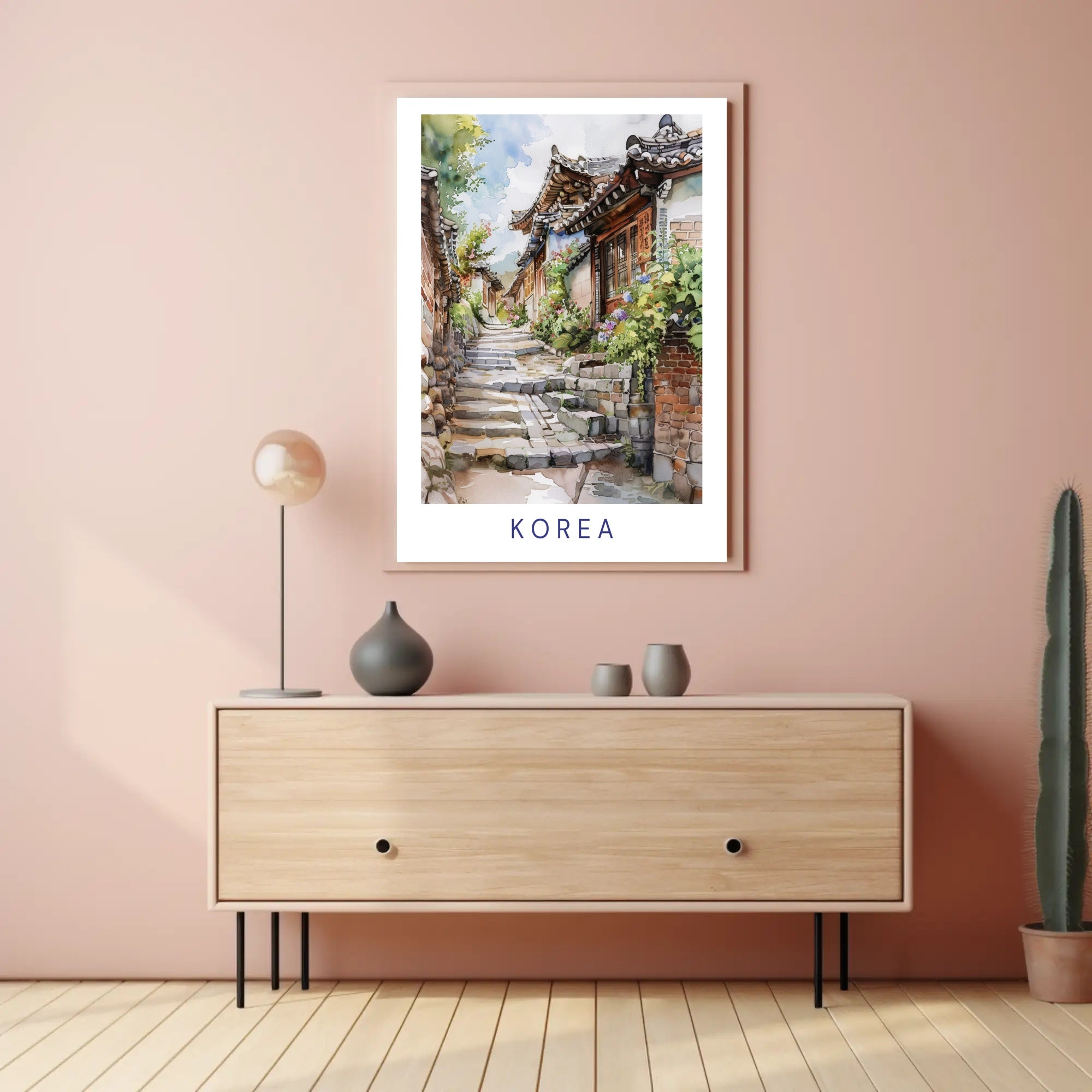 Scenic Korea Poster PosterGoat