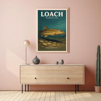 Loach Freshwater Fish Poster PosterGoat