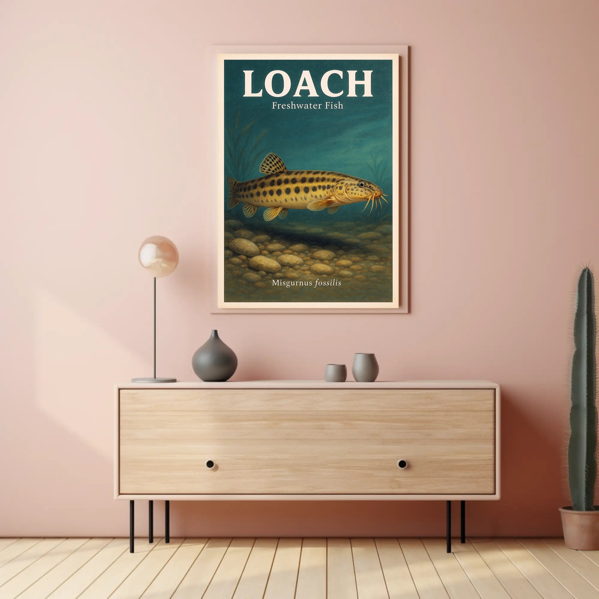 Loach Freshwater Fish Poster PosterGoat