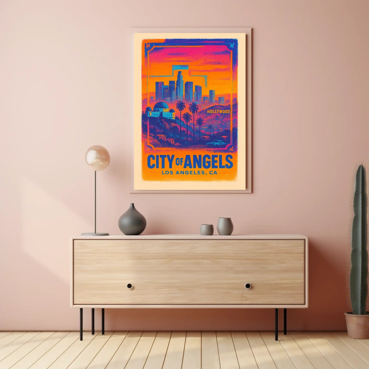 City of Angels Los Angeles, CA Poster