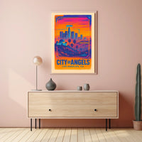 City of Angels Los Angeles, CA Poster