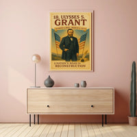Ulysses S. Grant 18Th President Poster