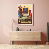 Smokey Bear's Fire Safety Reminder Poster PosterGoat