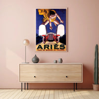 Aries Automotive Advertisement Poster