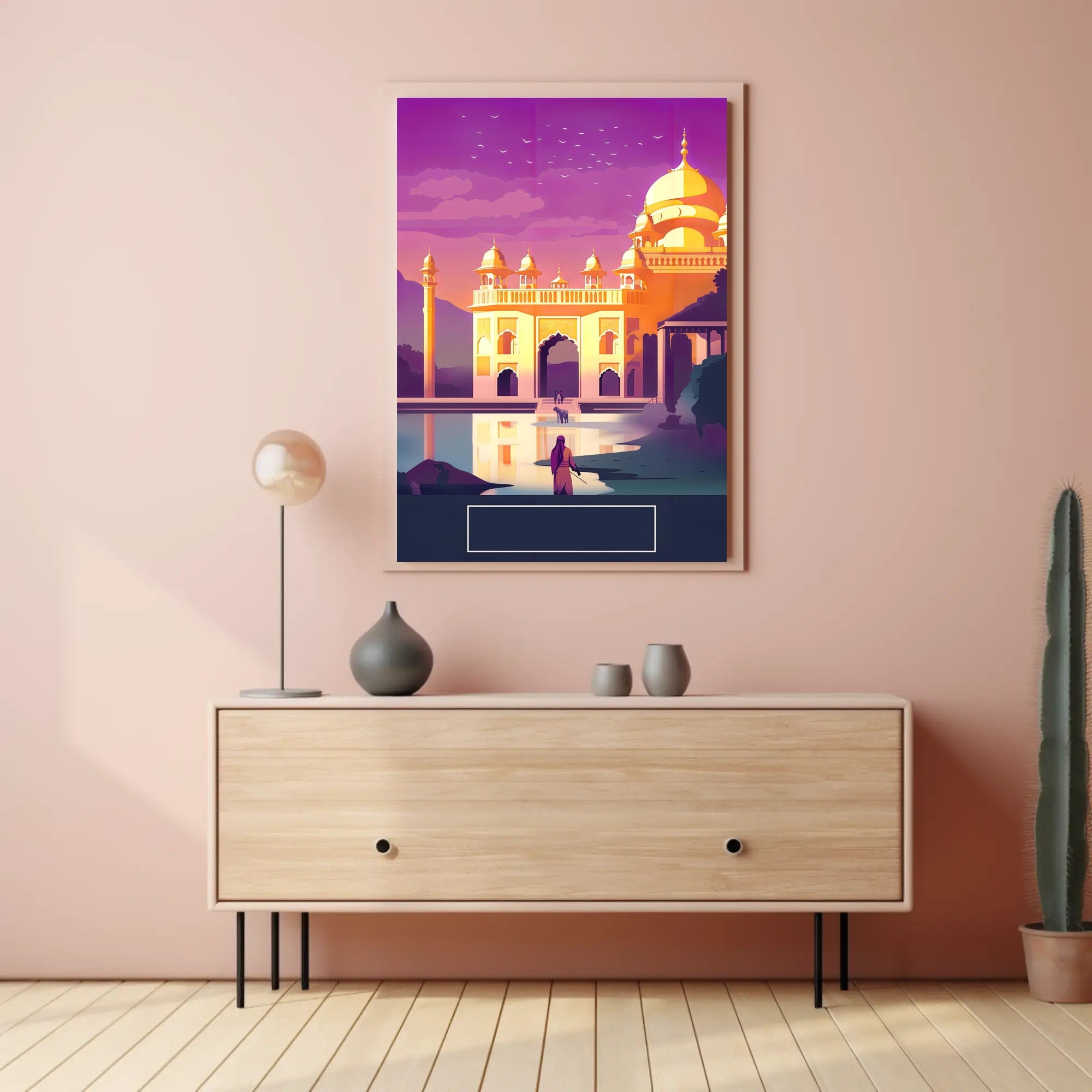 Tranquil Evening at the Palace Poster