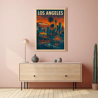 Los Angeles Dreamscape Poster