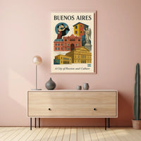 Buenos Aires A City of Passion and Culture Poster