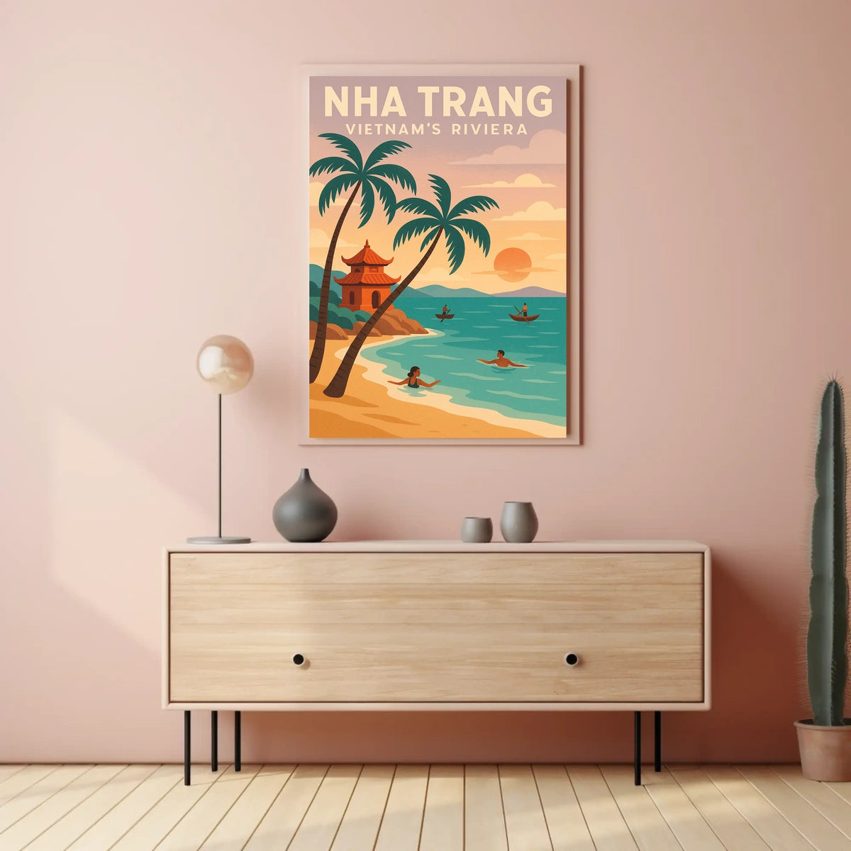 Nha Trang Vietnams Riviera Poster